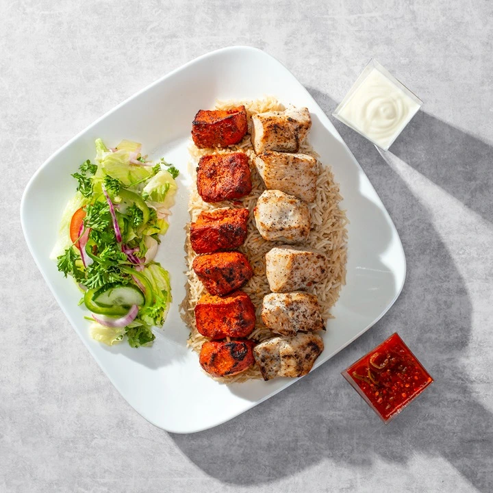 Twin Chicken Tikka Platter