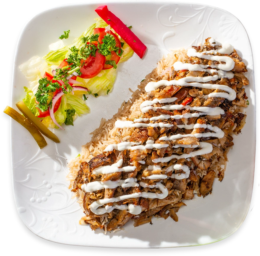 Chicken Shawarma Plate