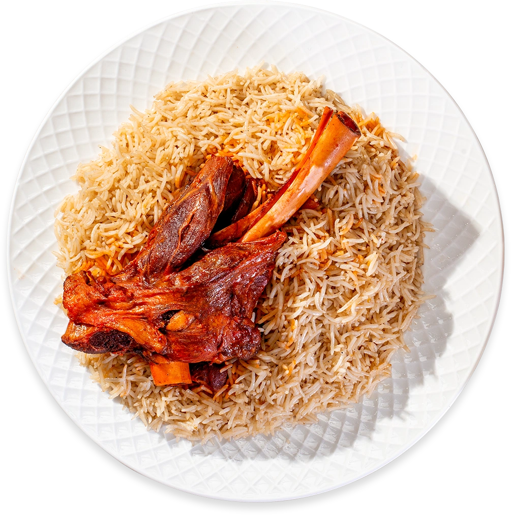 Lamb Shank Plate