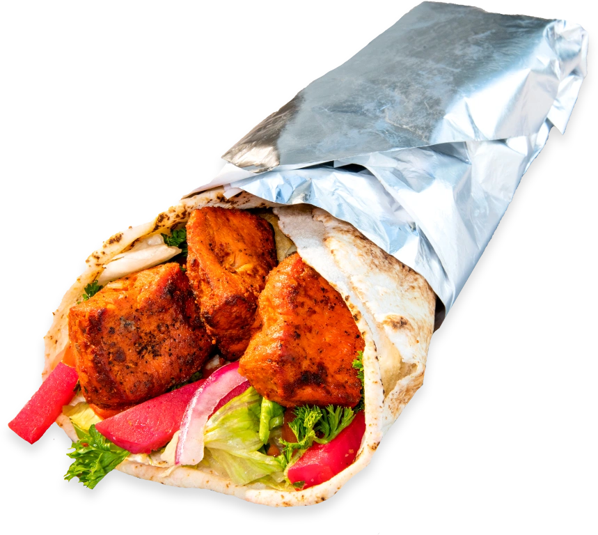 Spicy Chicken Tikka Wrap