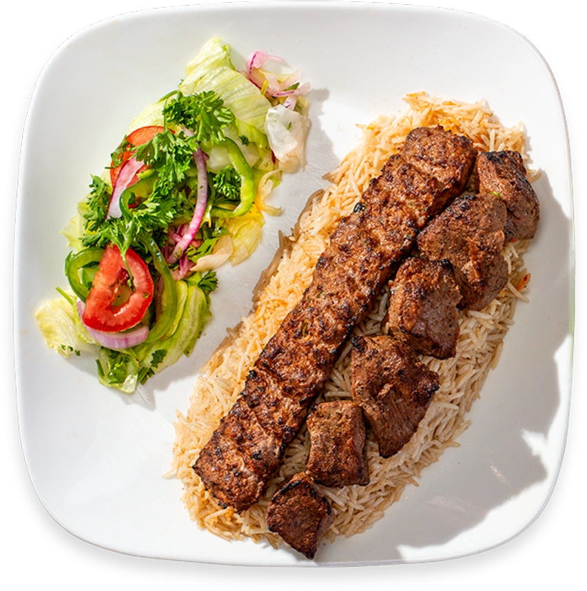 Sultani Kabob Plate