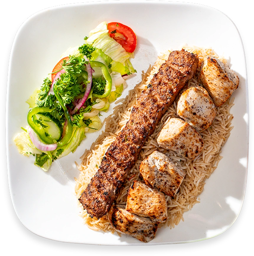 Wazeri Kabob Plate